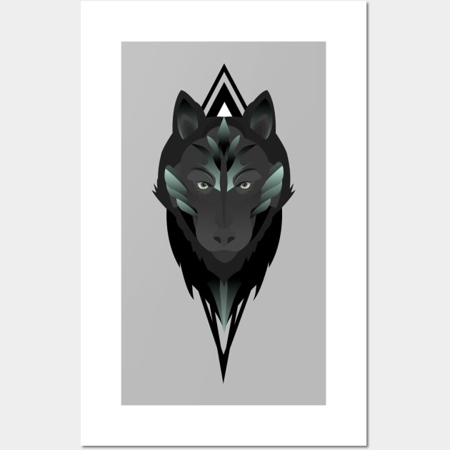 wolf Wall Art by ales888